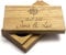 WoodBi Schmuckdose aus Holz mit Gravur personalisiert | für Ringe zum Hochzeitstag für Trauringe