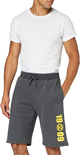 Borussia Dortmund Unisex Bvb-shorts Erw. Grüüe M Shorts, Grau, M EU