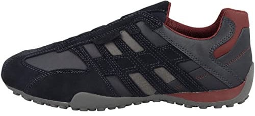 Geox Uomo Snake L, Sneakers Uomo, Blu (Navy C4002), 40 EU