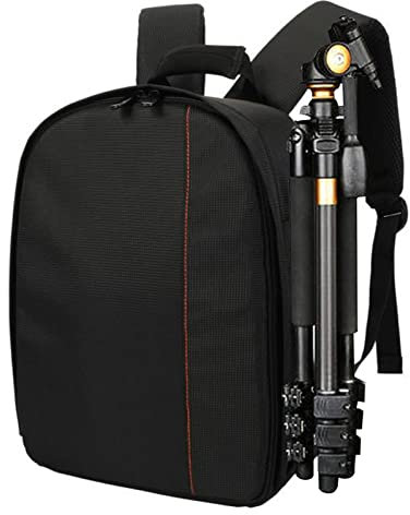 Jomewory Mochila Impermeable para Fotos, Mochila pequeña para cámara, DSLR SLR cámara Mochila para Fotos Gran Capacidad Resistente al Desgaste para Senderismo,