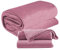 ecosa Kuscheldecke flauschig 150 x 200 cm | Fleecedecke | Tagesdecke | Sofadecke | Kuschel Decke | Warmhaltedecke | Kuscheldecke warm | Wohndecke | Überwurfdecke (150 x 200 cm Promo Pink)