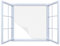 Door easy Fliegengitter Fenster 2er Set - 150x130cm weiß - Insektenschutz Fensternetz - Moskitoschutz für Fenster-Rahmen - Mückenschutz Insektengitter ohne Bohren