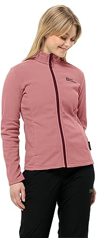 Jack Wolfskin Damen Taunus FZ W Fleece-Jacke, Blush Powder, XS