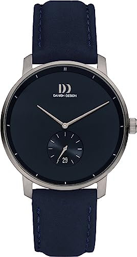 Danish Design Herrenuhr Lederband Titan ⌀40mm IQ22Q1279