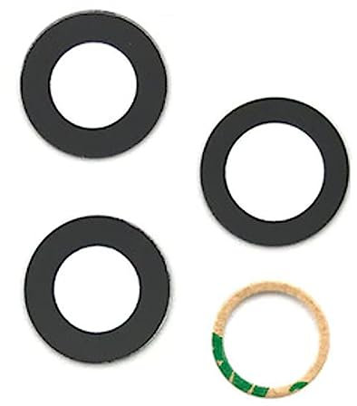 Compatible with iPhone 12 Pro Max - Replacement Camera Lens Glass Set with Adhesive
