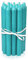 LUMELY dänische Premium Stabkerzen Türkis, 12er Pack, Höhe 18cm, Ø 2,2cm, Brenndauer ca. 8 Stunden, zylindrische Leuchterkerzen, Deko Kerzen Set, Kerzen Skandinavisch