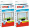 Tesa Fliegengitter Standard/55672-21-01 1,3x1,5m anthrazit (Packung mit 2)