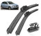 Limpiaparabrisas Delantero Compatible con Seat Ibiza MK3 6L 2002-2005 Parabrisas Ventana Coche Lluvia Cepillos 21+19