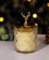 Marco Paul Gold stag Scented Candles Jar Lemon and Lavender Scent Festive Fragrance Home Decor Gift Xmas Decoration Light Display Centrepiece Scent Candles Long Burning