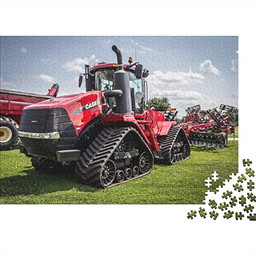 1000 Teile Puzzle für Erwachsene,Landwirtschaftswerkzeuge,Traktoren,Holzpuzzle,kreatives Holzpuzzle,unmögliches Puzzle,Brain Challenge-Puzzle für Jugendliche,75x50cm