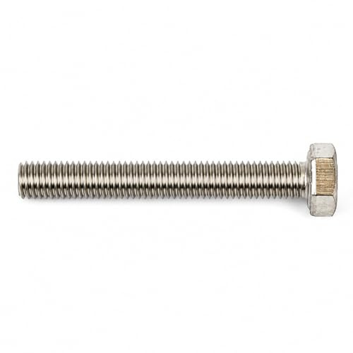 DAUMLINK Sechskant-Maschinenschrauben DIN 933 Edelstahl A2 – 25 Stück – Vollgewinde Schrauben mit Sechskantkopf – Verschiedene Abmessungen (M5X40)