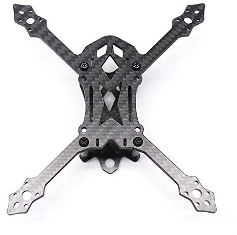 XYWOPO 140 140 mm Radstand 3 Zoll Kohlefaserrahmen Kit FPV BlackBird RC Drohne Quadrocopter-Rahmenarme