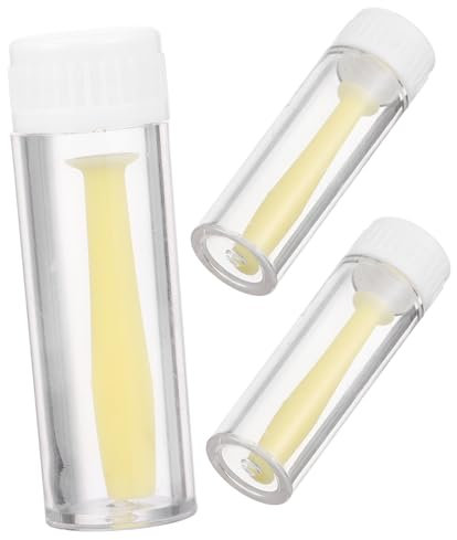 BCOATH 3pcs Silicone Remover Small Rgp Lens Stick Convenient Applicator for Travel Use Contact Tools