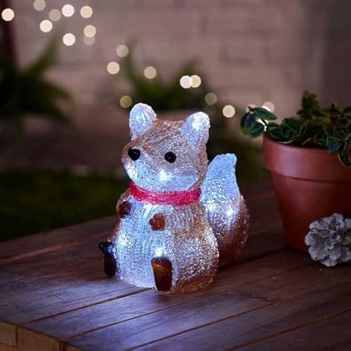 Marco Paul Fox Weihnachtsbeleuchtung - Neuheit LED leuchten wetterfest Gartendekorationen Innen- und Außendekorationen große Figuren