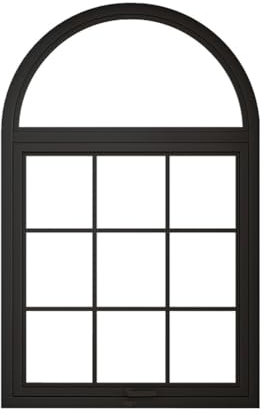 pujindu Finestre per Capannoni, Finestre per Capannoni Ad Arco A Filo, Finestre Scorrevoli per Uso Domestico con Maniglie, Finestre Scorrevoli Orizzontali(100x60cm)