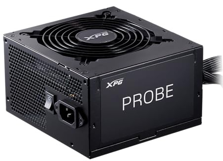 XPG PROBE 600W Power Supply, 80PLUS Bronze, 6 industrial protections- PROBE600B-BKCEU