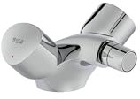 ROCA A5A618EC00 BRAVA Grifo Bimando Para Bidé Con Cuerpo Liso Cromo
