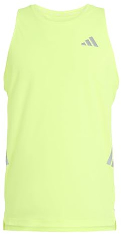 adidas Men's ADI365 Running Climacool Iconic Tank, solar Yellow, XL