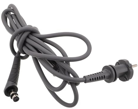 IWOWHERO Cordon D’alimentation de Remplacement pour Sèche-cheveux, Câble Électrique 2,7 M, Adaptateur Secteur Eu 220 V Compatible, Accessoire de Réparation pour Soin Capillaire