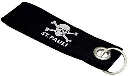 1.FC St. Pauli - Totenkopf Schlüsselband Filz