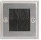 Brush Wallplate Single | Steel