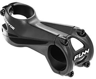 FUNN Stryge Fahrrad-Vorbau mit 7 Grad - Länge 80mm Vorbau mit 31,8mm Lenkerklemmung, Fahrrad-Vorbau für Mountainbike, BMX-Bike, Rennrad und Gravel-Bike (Schwarz)