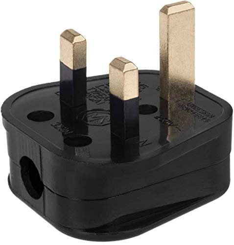 Maclean MCE193 UK Netzstecker 3 Pin 13A 230V Adapterbuchse Stecker (100 Stück)