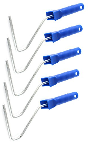 MKK - 19727-003 - Griff Farbrolle Malerrollen Halter Bügel Walzenlager 6 mm Malerwalzen Breite 180 mm 10 Stück