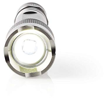 LED-Taschenlampe - Batteriebetrieben - 3 V DC - 3 W - 2x AA/LR6 - Nennlichtstrom: 150 lm - Lichtbereich: 120 m - Strahlungswinkel: 46.1 °