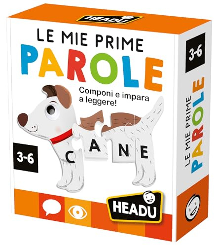 Headu -Le Mie erste Worte Lernspiel, Mehrfarbig, IT23127