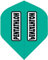 abcdarts Unisex – Erwachsene Pentathlon Classic Dart Flights, Aqua, Klassische EU