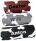 Wuff-Dogsworld Hundedecke Knochen mit Namen Bestickt (schwarz)