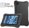 FINDING CASE Fits All-New Amazon Fire 7 Tablet | 7 display (9th & 7th & 5th Generation, 2019 & 2017 & 2015 Release) - Light Weight ShockProof Soft Silicone Kids Friendly Back Cover black