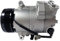 MAHLE ACP 178 000S - Compresor de aire acondicionado polea trapezoidal 110 MMu.a. Apto para Opel Zafira
