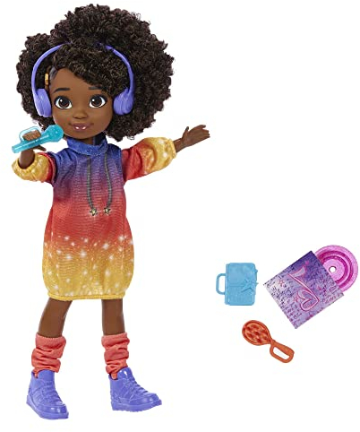 Mattel Karma's World Singende Puppe mit Zubehör und Sammelplatte, singt 2 Lieder, HHC99