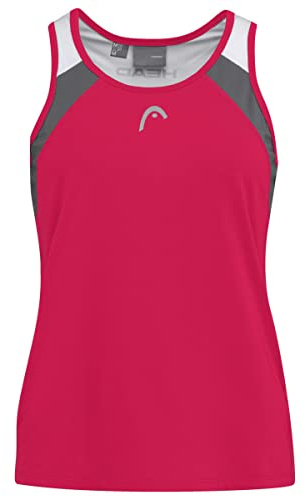 HEAD Easy Court Tank Top Girls, rot, 140