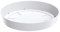Soucoupe pour Pot de Fleurs en Plastique Blanc 30,5 cm