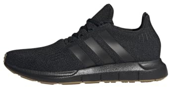 adidas mens Swift Run Core Black/Core Black/Core Black 11