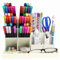 OFFCUP Desk Organiser, Multi-Functional Stationery Organizer, Pen Holder Storage Box Desk Tidy Pen Holder Desktop Storage Organizer for School Home Office Art Supplies (White)