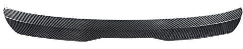 Heckscheiben-Dachspoiler, KIMISS Heckspoiler-Visier-Abweiser Heckdach-Kofferraum-Formlippe Universal Zur Verringerung des Widerstands der Fensteroberlippen-Formleiste (Kohlefaser-Stil)