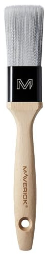 Maverick 202 Series S Paint Brush 1.5 Professional Straight Cut Twista Head with FSC Wood 1.5 inch