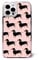 Sausage Dogs Dachshund Dog Pattern Phone Case/Cover Compatible with iPhone 13 Pro Max Plastic