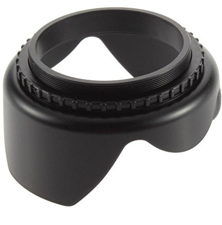 Paraluce a fiore da 40,5 mm, for Sony For Alpha A6500 A6400 A6300 A6100 A6000 A5100 A5000 NEX-6 NEX-5T NEX-5N NEX-3N NEX-5R Obiettivo 16-50 mm
