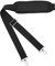 WLLHYF Ersatz Verstellbarer Schultergurt mit Schulterpolster Universal Laptop Schulterriemen Bequem Schwarz Reisetasche Rucksackgurte für Kamera Sporttasche Umhängetaschen Kuriertasche