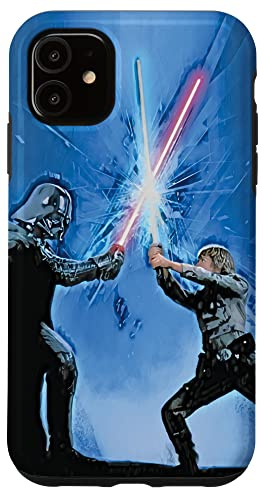 Star War The Empire Strikes Back Lightsaber Battle Blue Case for iPhone 11
