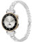 AsohsEN GT4 - Correas de repuesto de 41 mm, correa de metal delgada de 18 mm, compatible con Huawei GT4 de 41 mm, correa ajustable para reloj inteligente GT4 de 41 mm, para mujeres y hombres (plata)