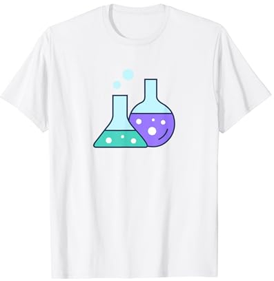 Chemistry Tubes and Beakers Science T-Shirt