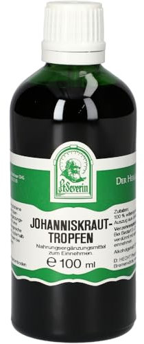Johanniskraut Tropfen, das echte Johanniskraut, Antidepressive und beruhigende Eigenschaften 100 Milliliter