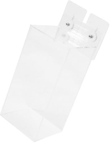 HOMSFOU Wandmontierter Handschuhspender Aus Robustem Acryl Einweghandschuhe Aufbewahrungsbox Stabiler Einmalhandschuhhalter Für Vielseitige Praktischer Und Stilvoller Handschuhorganizer