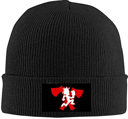 kenwozi Hatchetman ICP Logo Adjustable.Fitted Warm Winter Hat Knit Beanie Snapback Caps Black